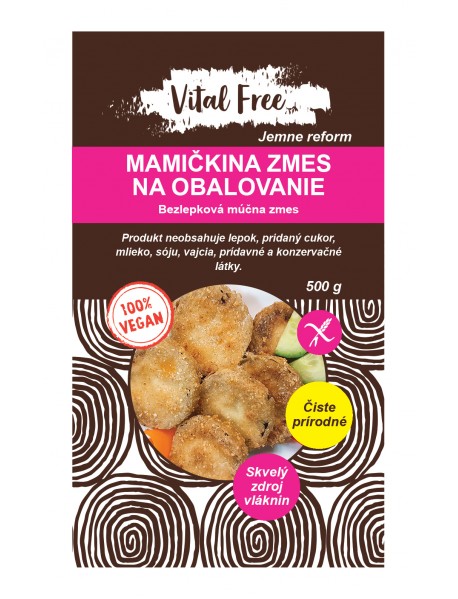 VITAL FREE VEGAN MAMIČKINA ZMES NA OBALOVANIE 500g